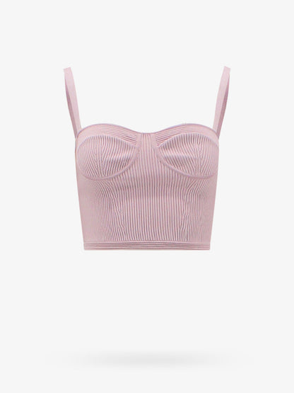 Ribbed fabric top thumbnail