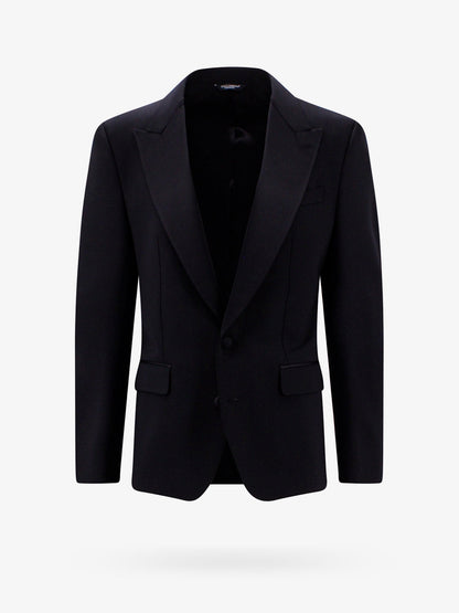 Wool and silk tuxedo jacket thumbnail