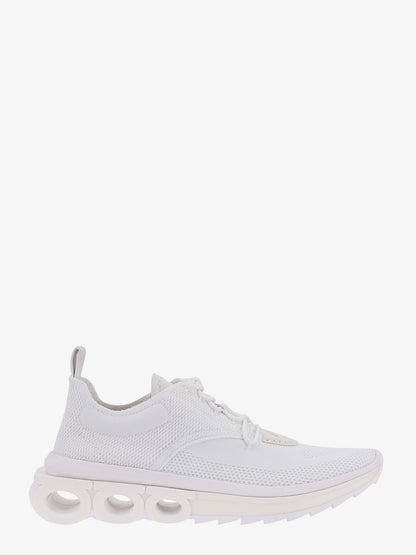 Nylon sneakers with iconic gancini sole thumbnail