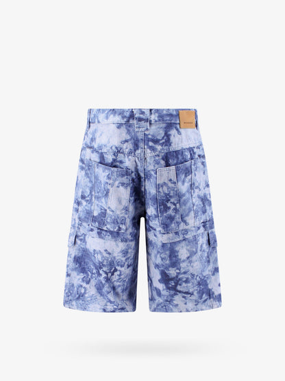 Cotton bermuda shorts with tie dye effect thumbnail