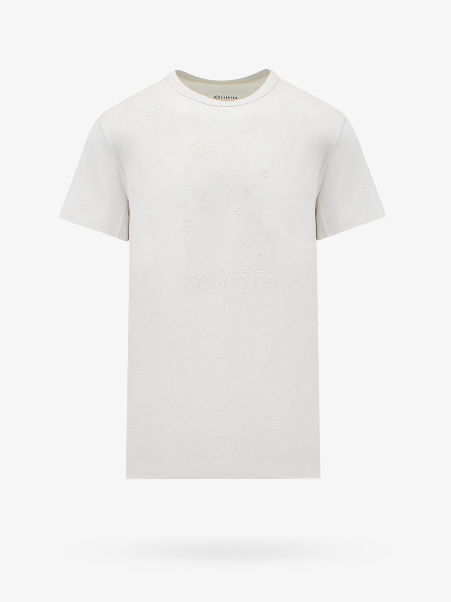 Cotton t-shirt with embroidered frontal logo