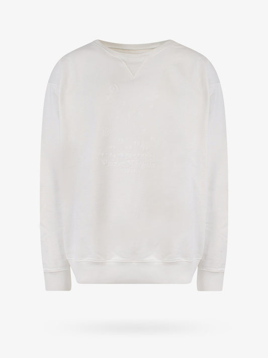 Cotton sweatshirt with embroidered logo on the front