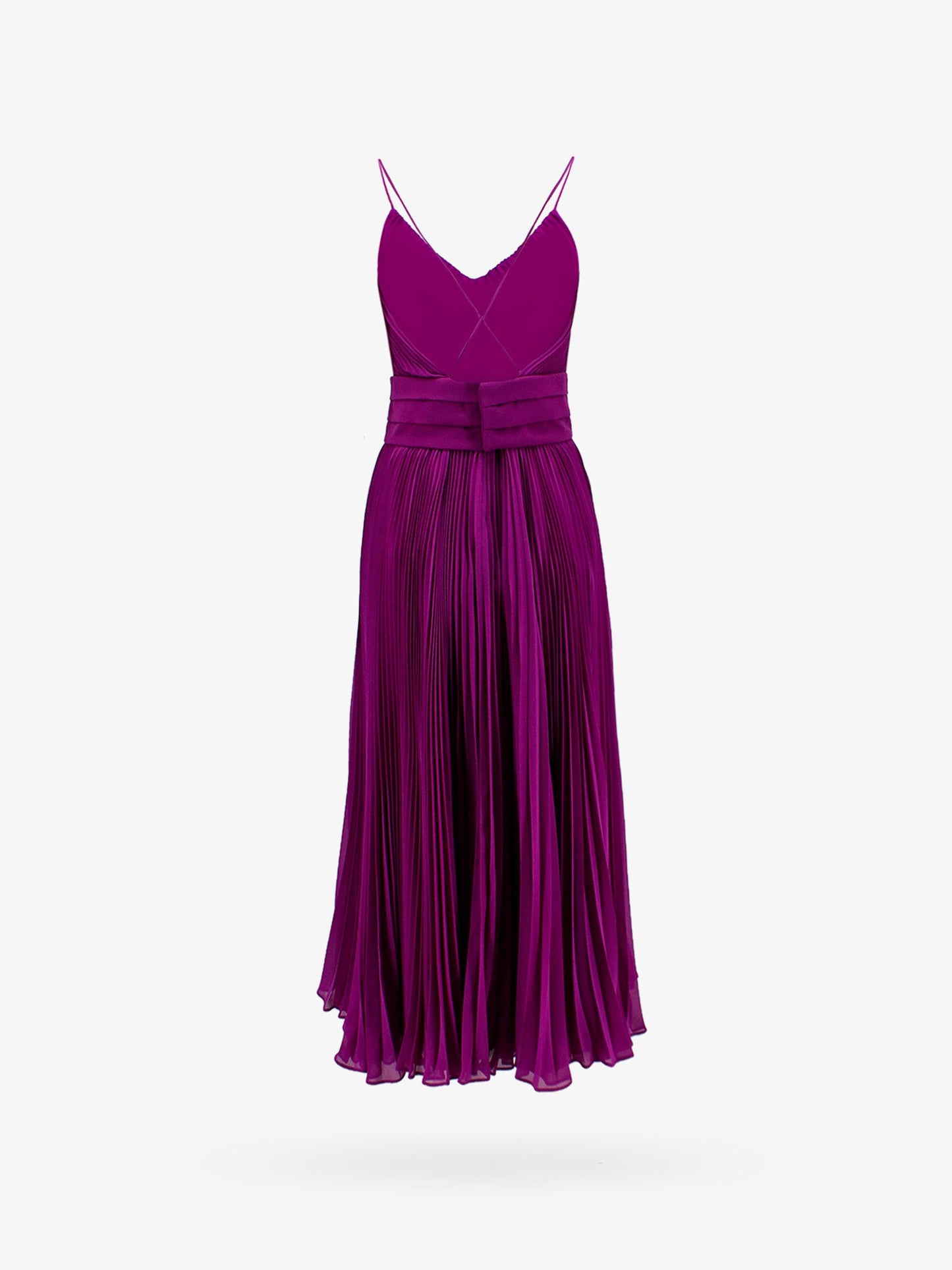 Flared pleated dress