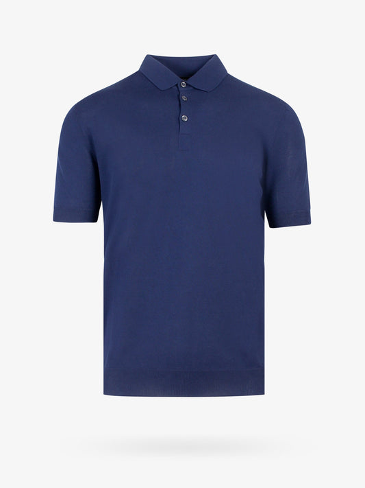 Regular fit cotton polo shirt