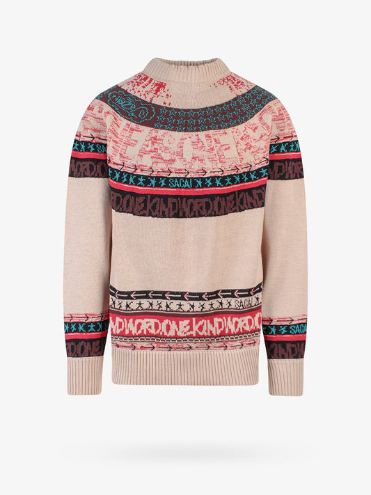 Sacai x Eric Haze cotton sweatshirt