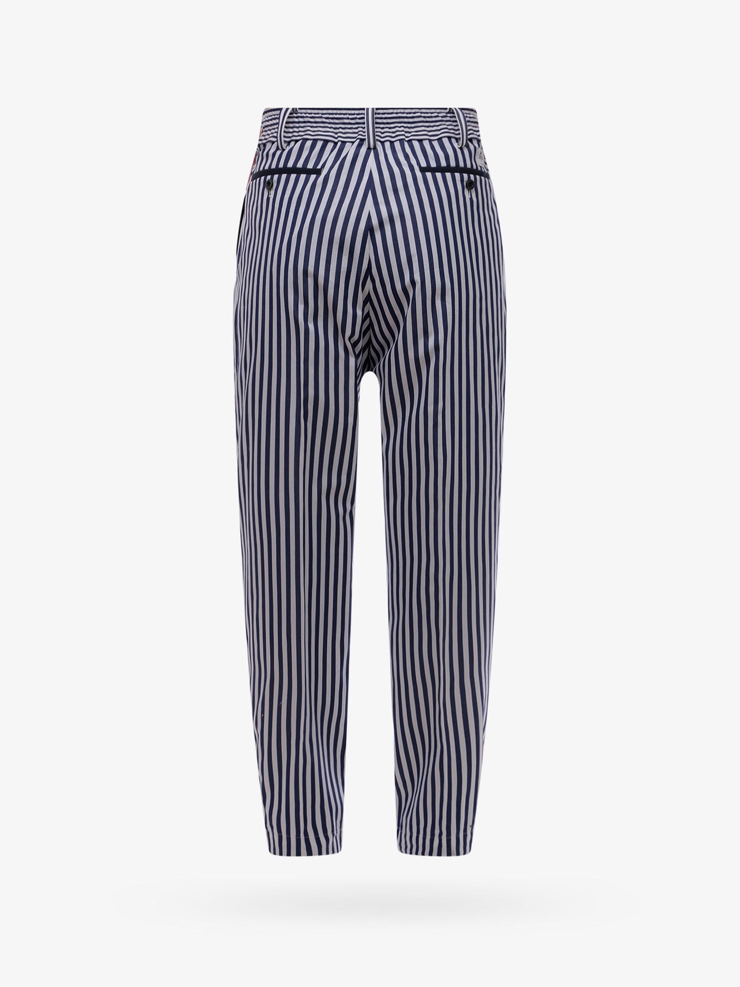 Striped cotton trouser