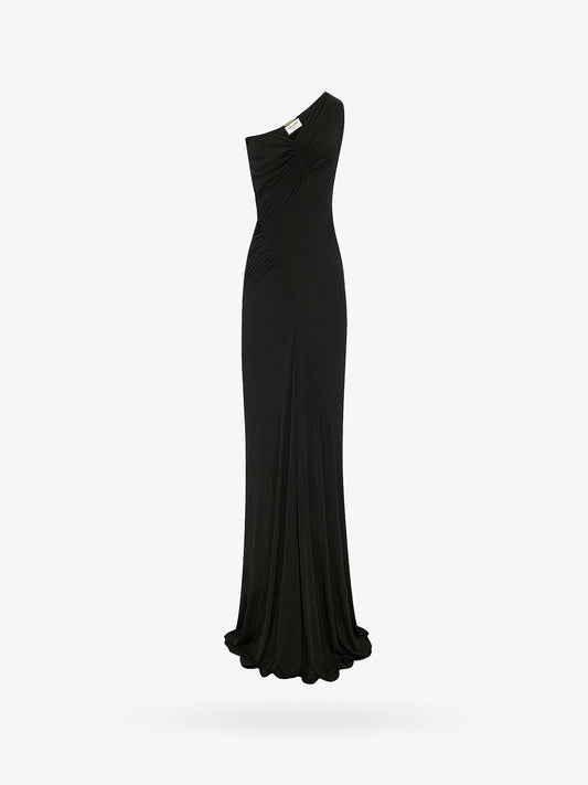 Certifiable viscose draped dress