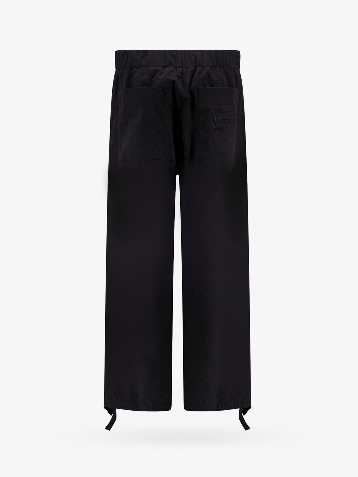 Cotton trouser with back embroidered logo