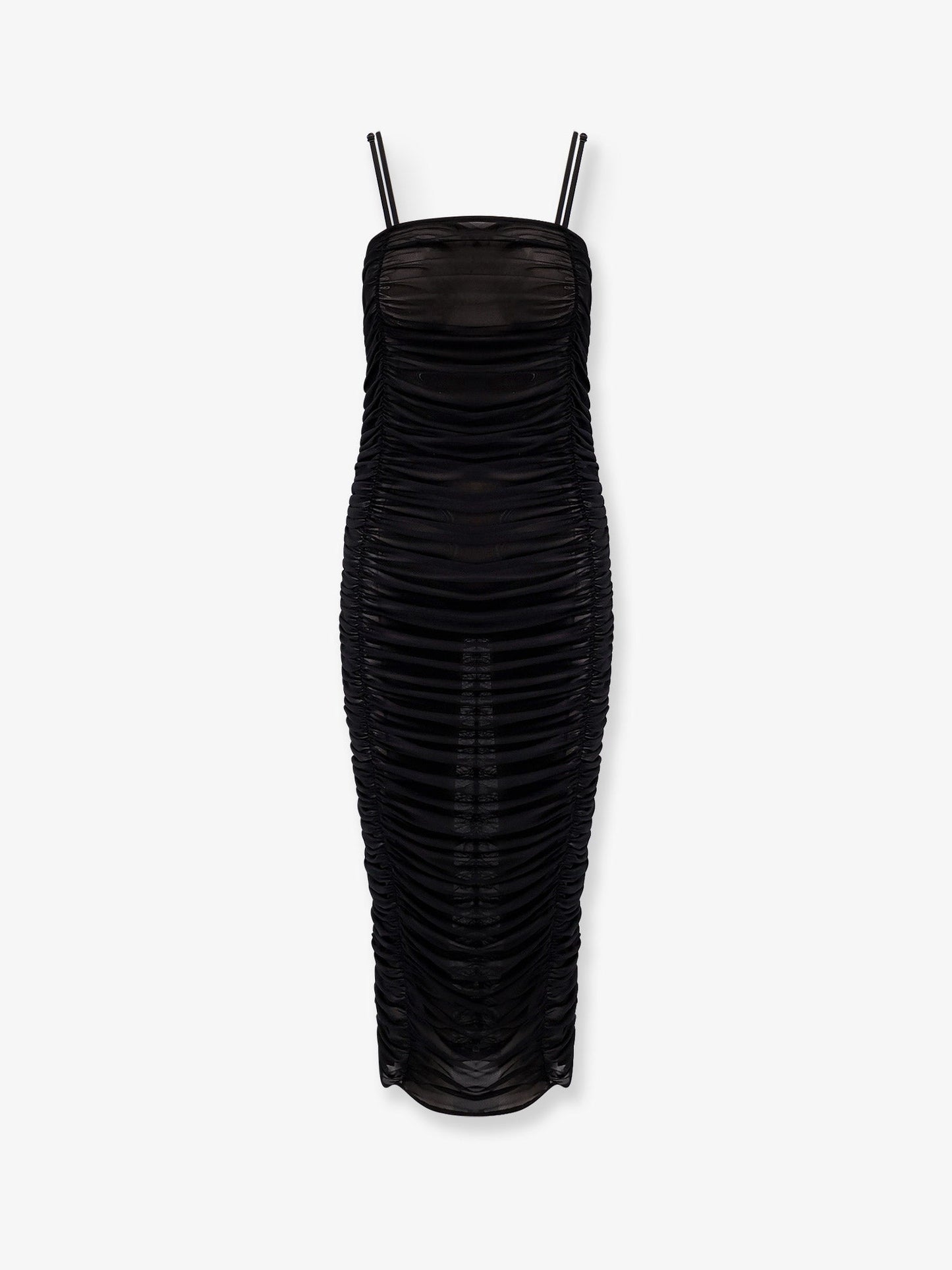 Nylon draped dress
