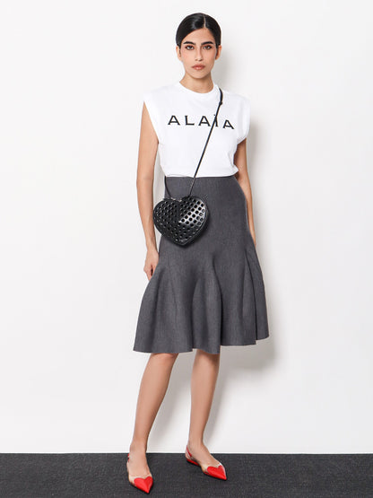 Virgin wool blend skirt thumbnail