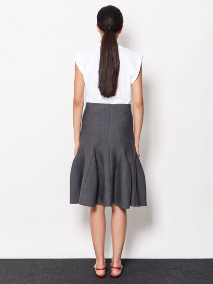 Virgin wool blend skirt thumbnail