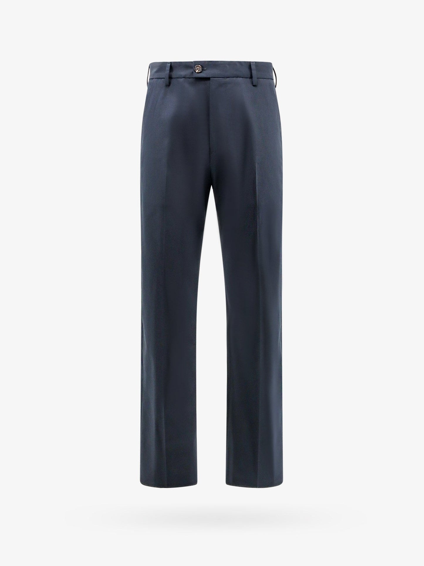 Cotton trouser with logo detail