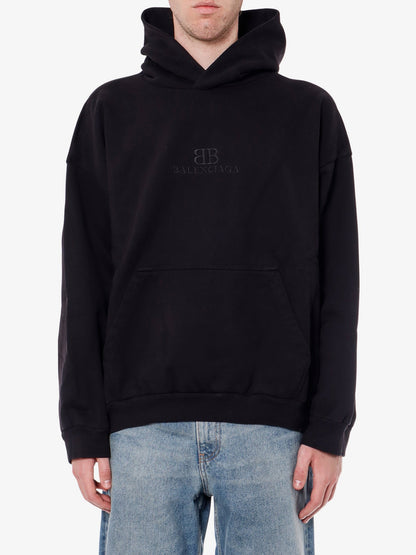 Medium fit cotton sweatshirt thumbnail