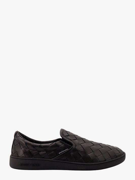 Sneakers slip-on in pelle con motivo Intrecciato