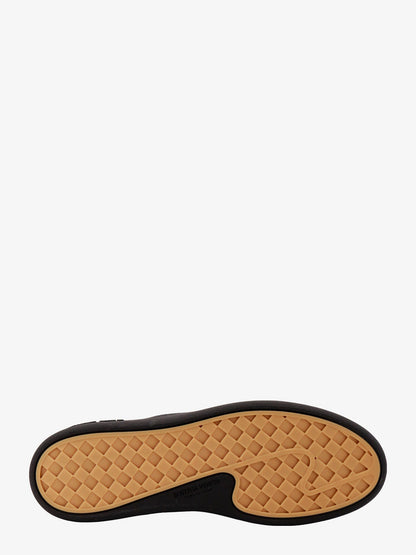 Leather slip-on sneakers with Intrecciato motif thumbnail