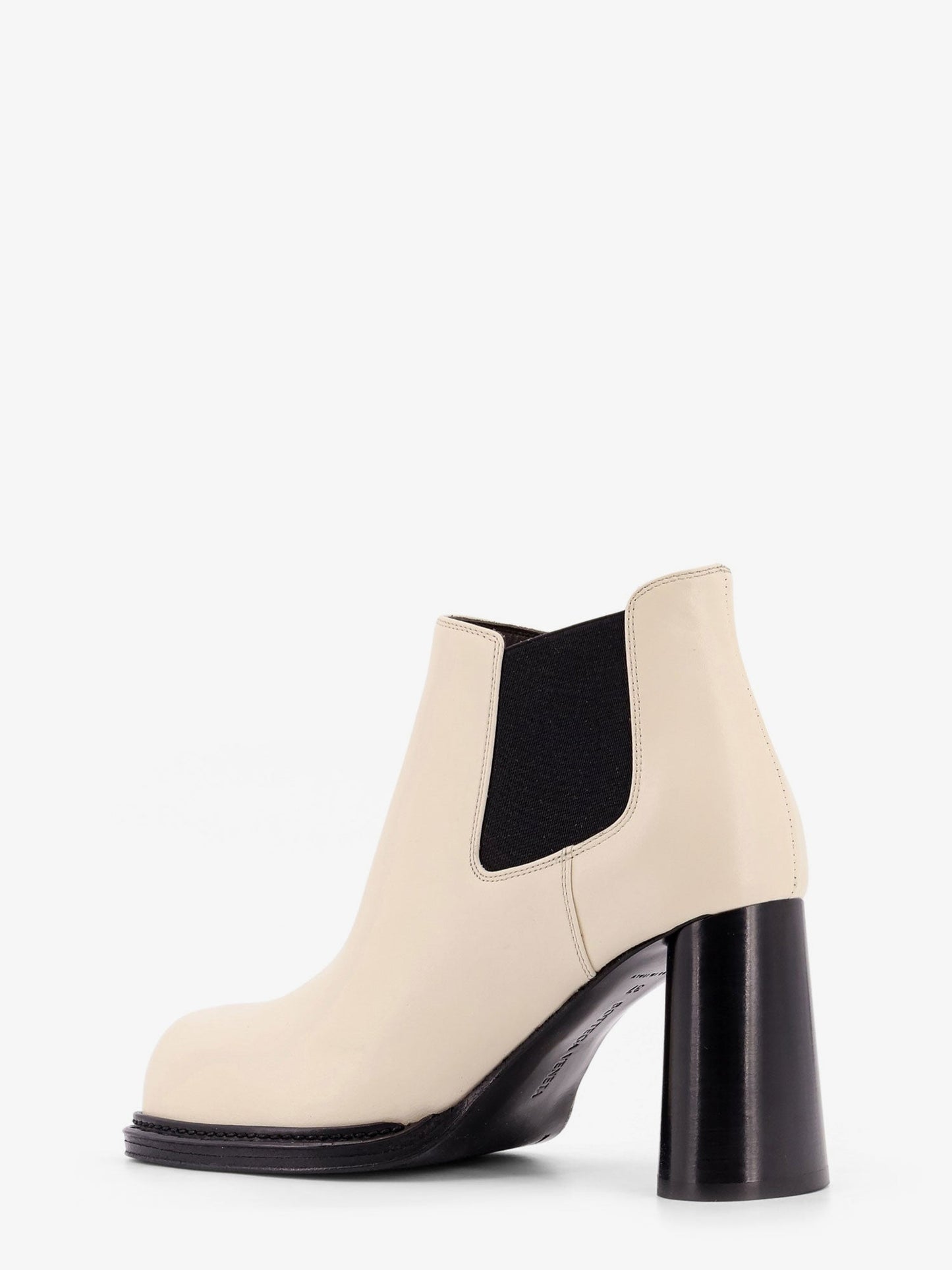 Leather ankle boots