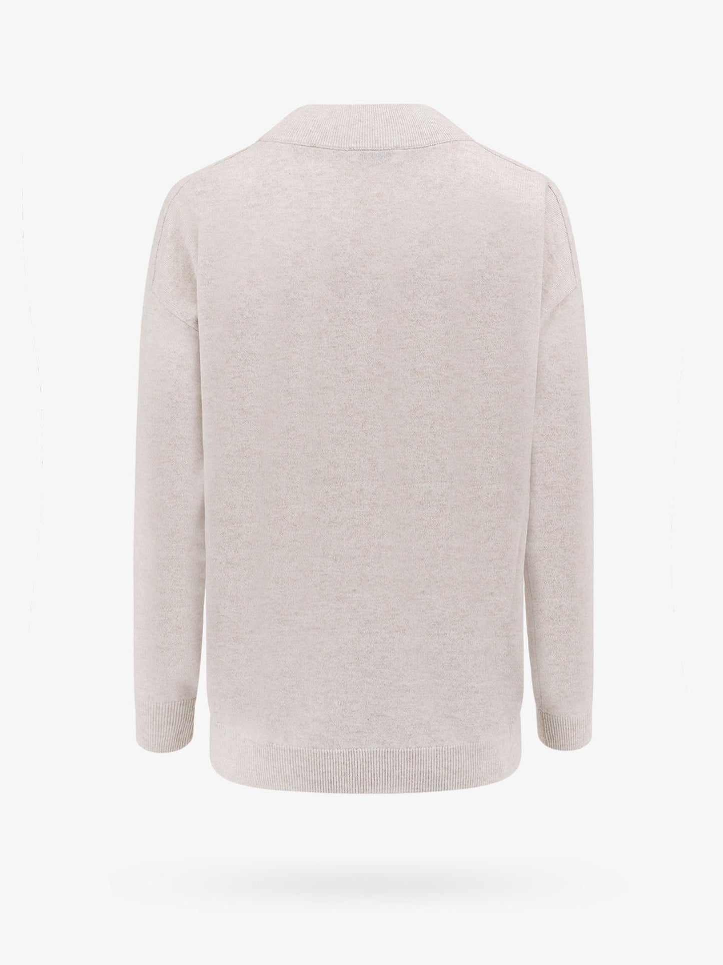 Maglia in cashmere con profilo monile