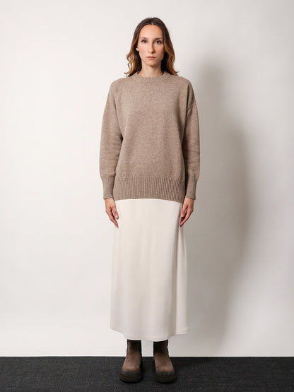 Classic fit cashmere sweater thumbnail