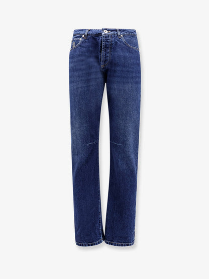 Leisure fit jeans with logo embroidery thumbnail