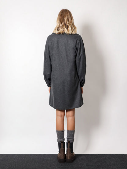 Virgin wool and cashmere mini dress thumbnail