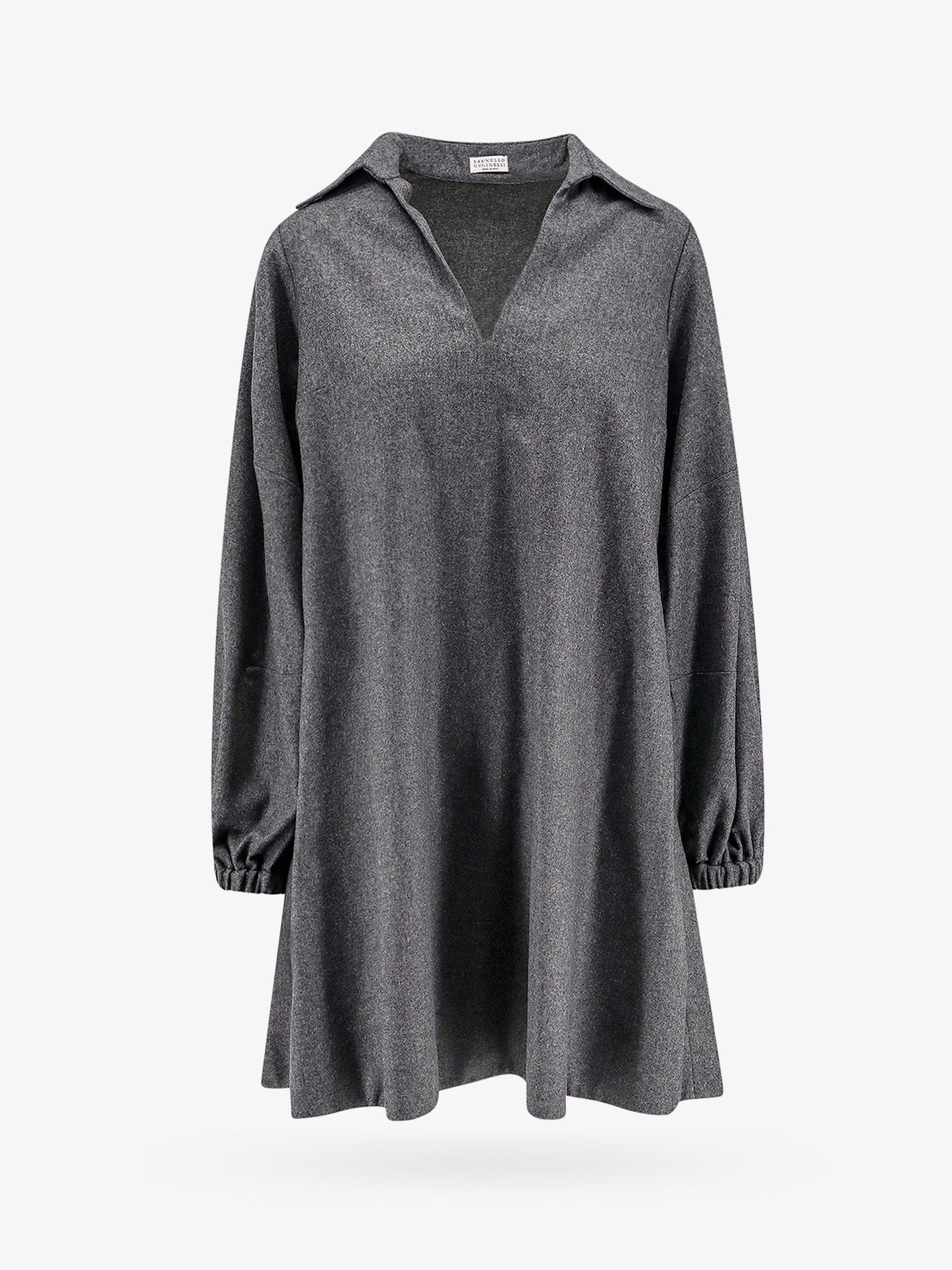 Virgin wool and cashmere mini dress