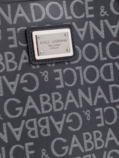 Shopping shoulder bag with all-over logo motif thumbnail