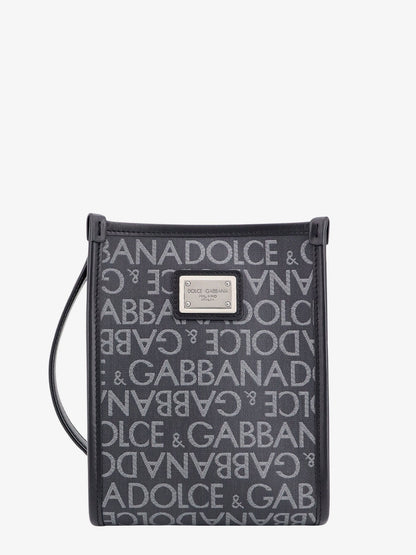 Shopping shoulder bag with all-over logo motif thumbnail
