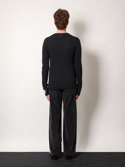 Ribbed sweater with 2009-10 label thumbnail