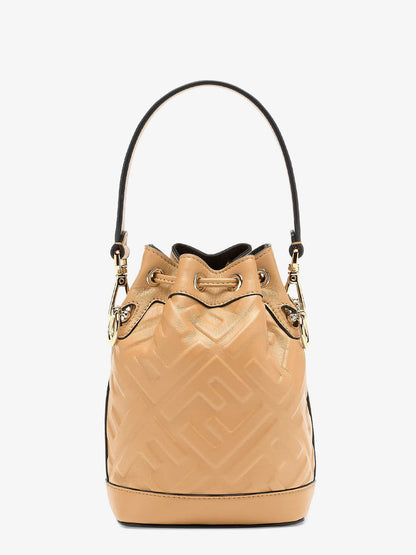 Leather bucket bag with FF motif thumbnail