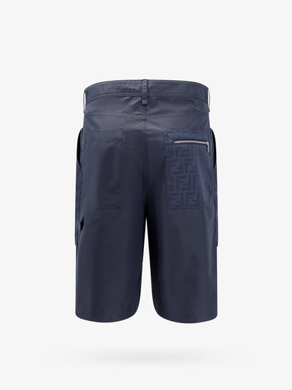 Cotton blend bermuda shorts with FF detail thumbnail
