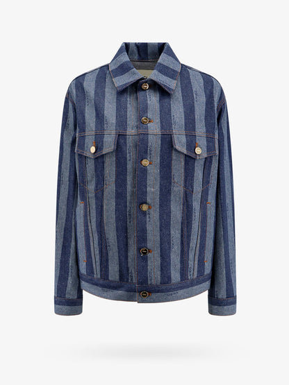 Denim jacket with pequin stripes thumbnail
