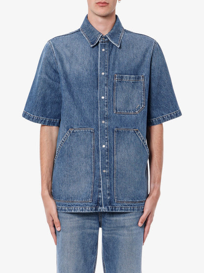 Denim oversize shirt thumbnail
