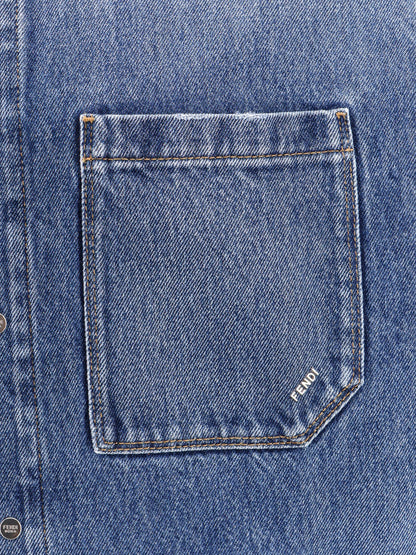 Denim oversize shirt thumbnail