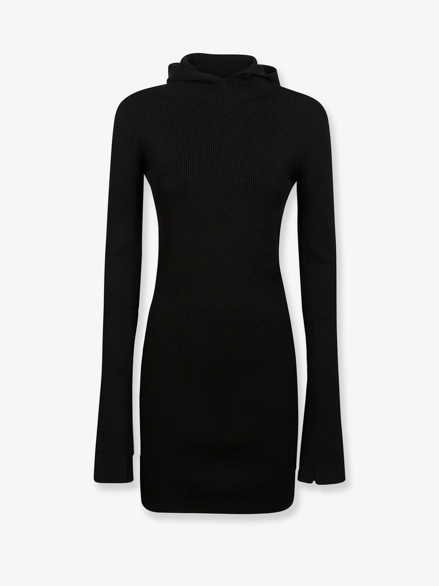 Wool blend short dress