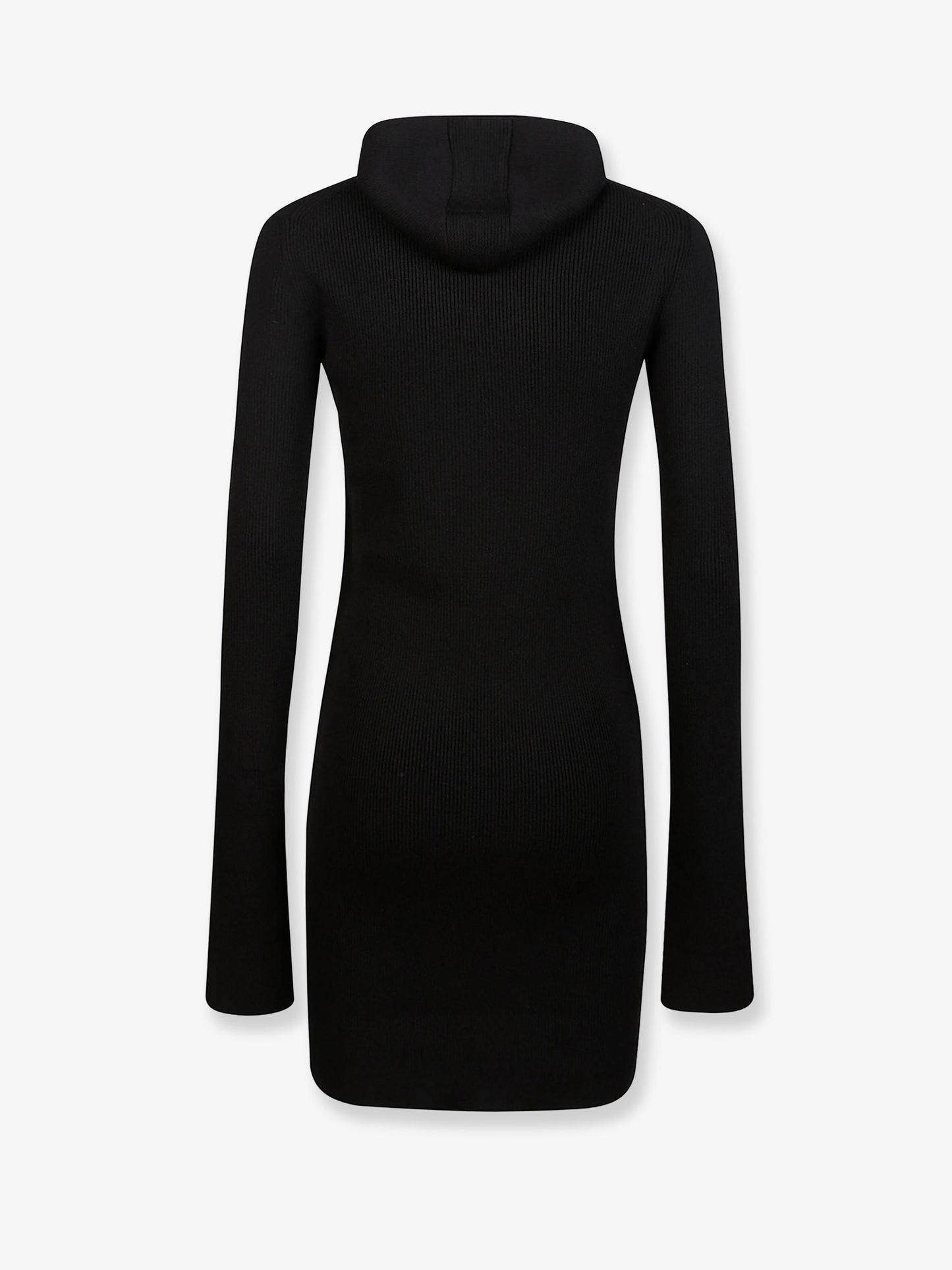 Wool blend short dress