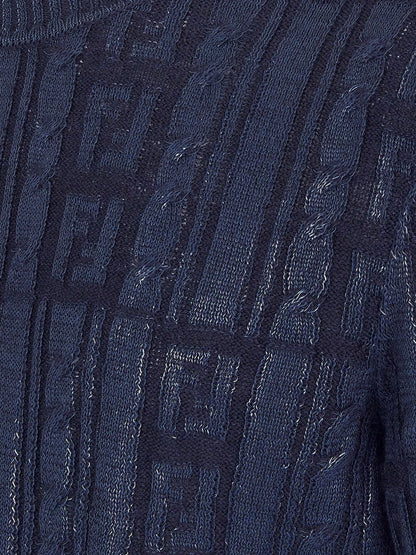 Braided wool sweater with FF details thumbnail