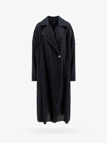Ribbed knitted coat thumbnail
