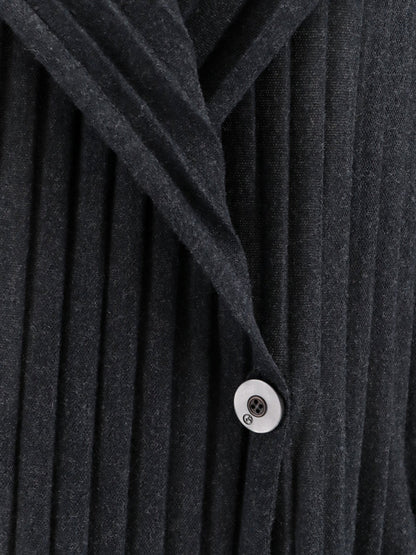 Ribbed knitted coat thumbnail