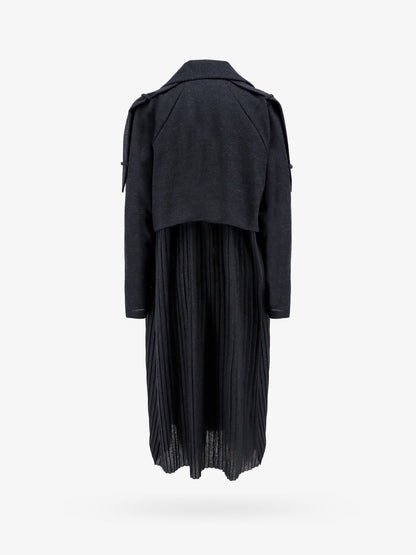 Ribbed knitted coat thumbnail