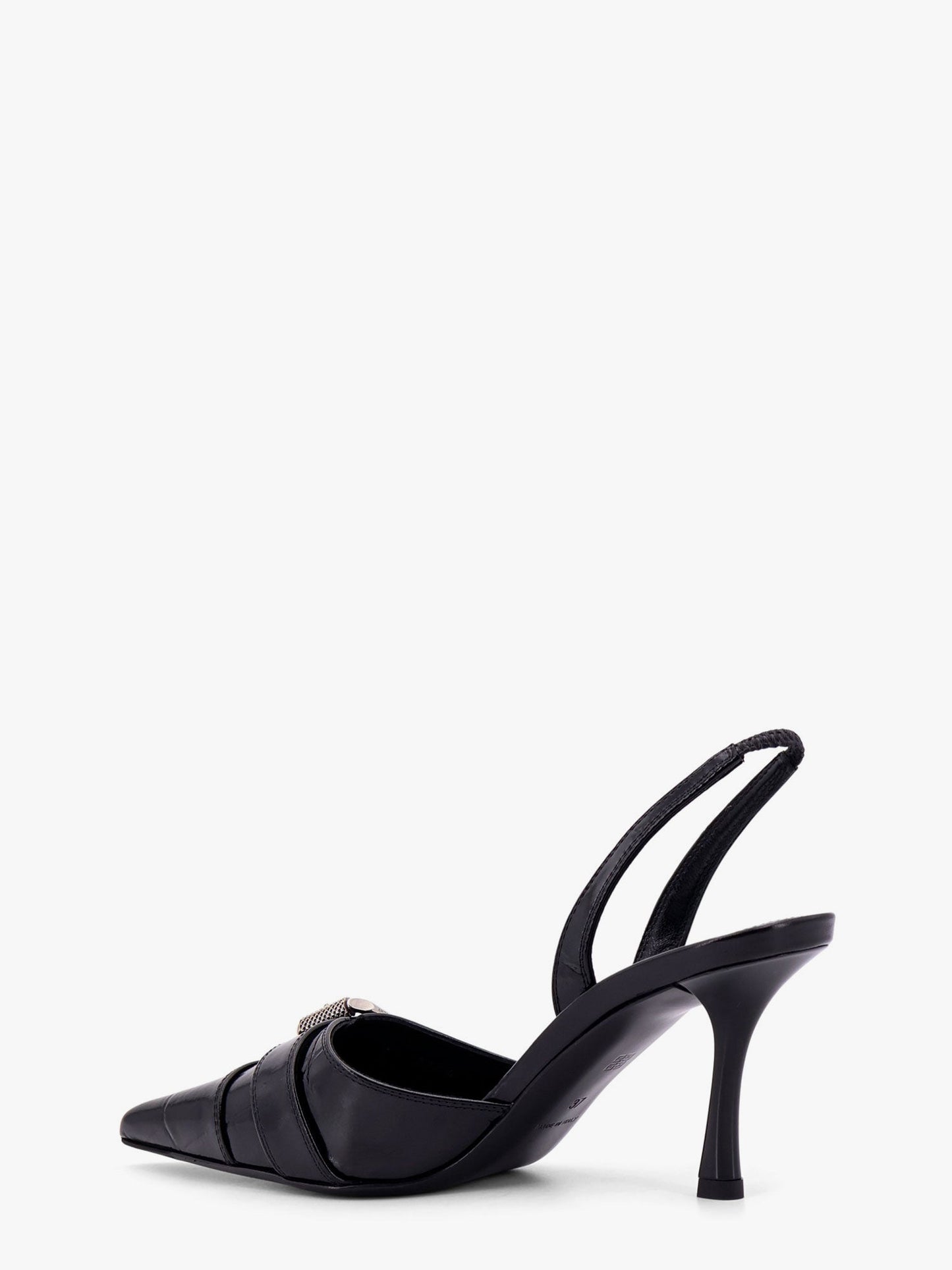 Voyou leather slingback