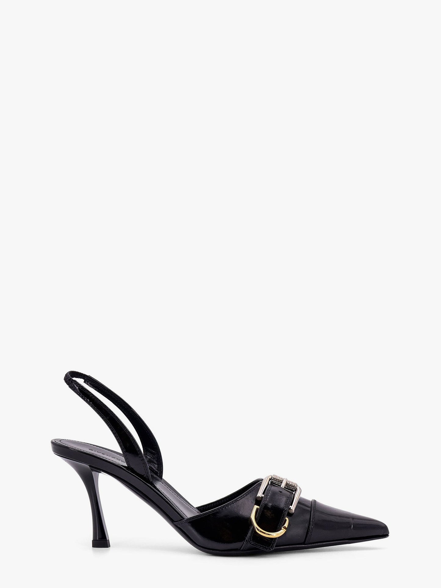 Voyou leather slingback