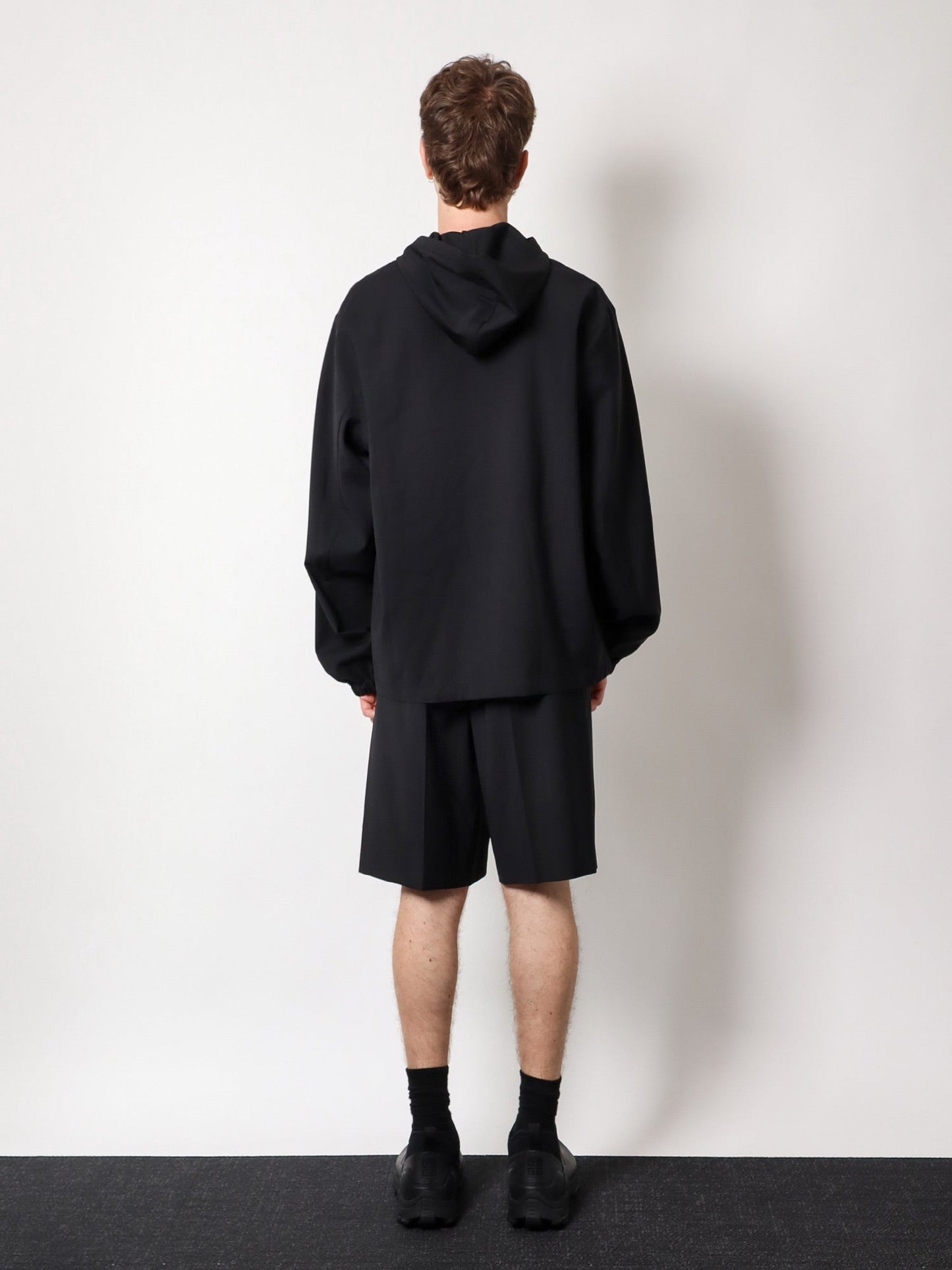 Wool jacket with 4g detail