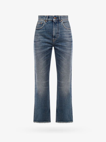Jeans deryn new cropped flare con etichetta logata posteriore thumbnail