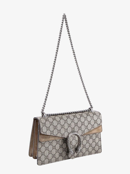 Dionysus GG supreme fabric and suede shoulder bag thumbnail