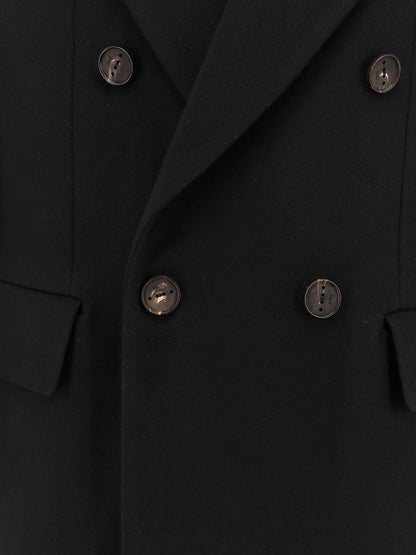 Cappotto in cashmere con fodera in satin thumbnail