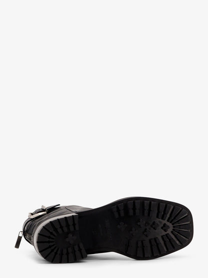Brooklyn ab 50 leather boots with adjustable strap thumbnail