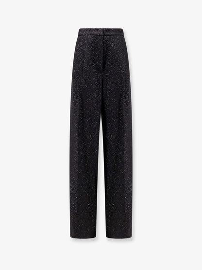 Navigli viscose blend trousers with sequins thumbnail