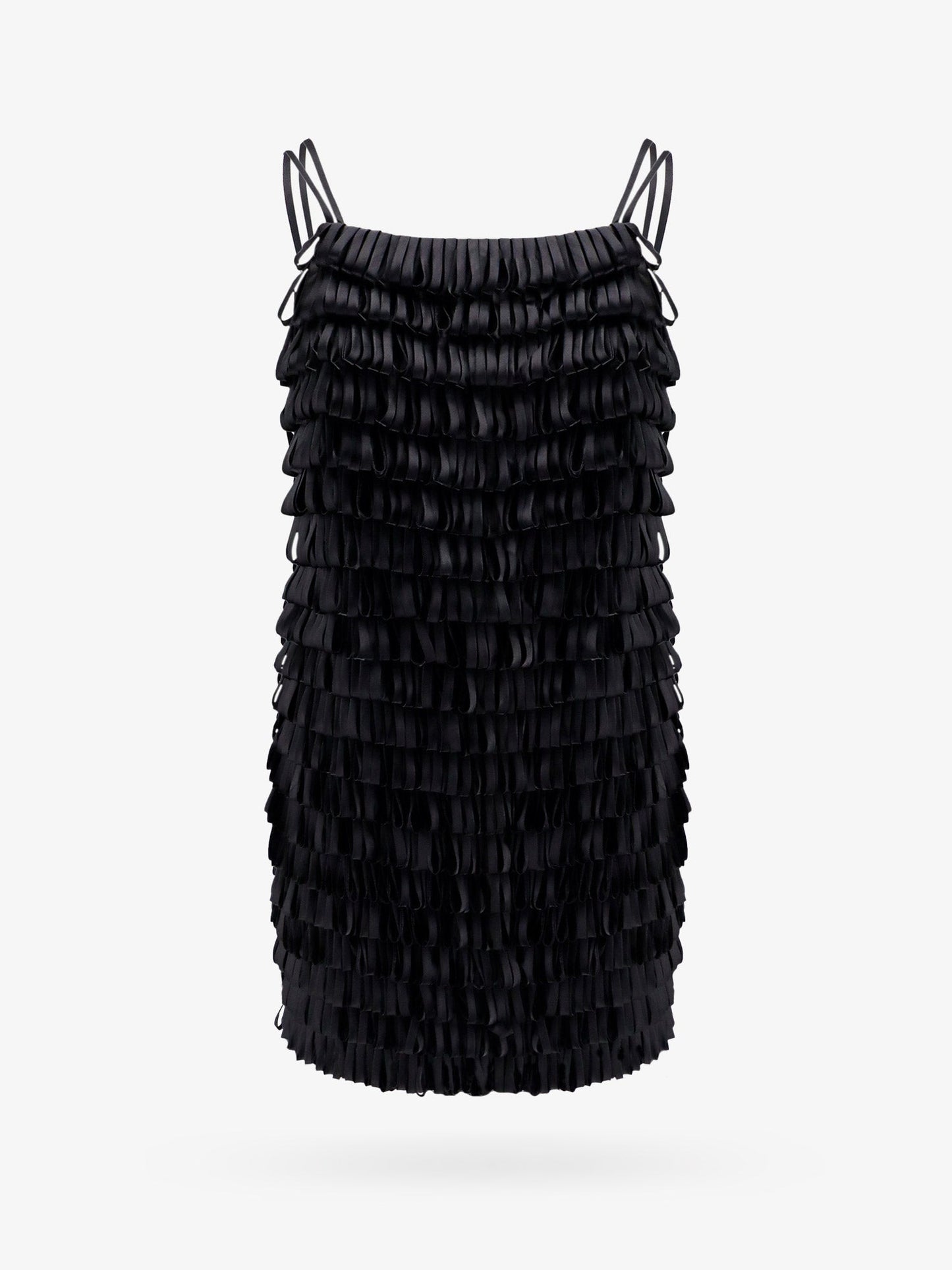 Stretch cady mini dress