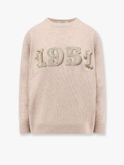 Wool and cashmere sweater with 1951 motif thumbnail