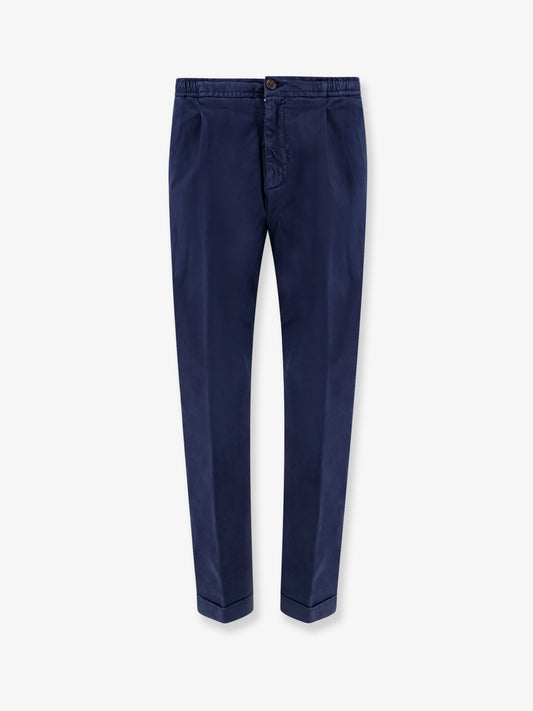Stretch cotton trouser